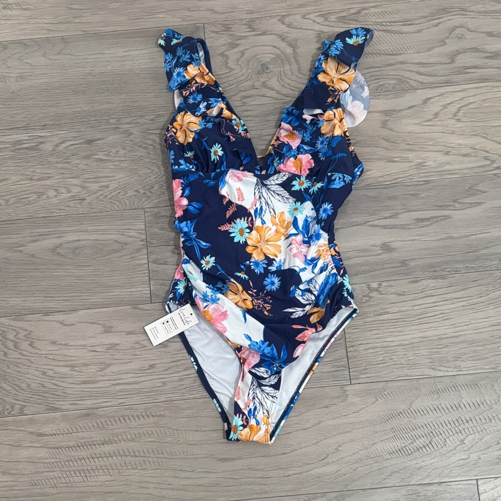 Floral One Piece Swimsuit